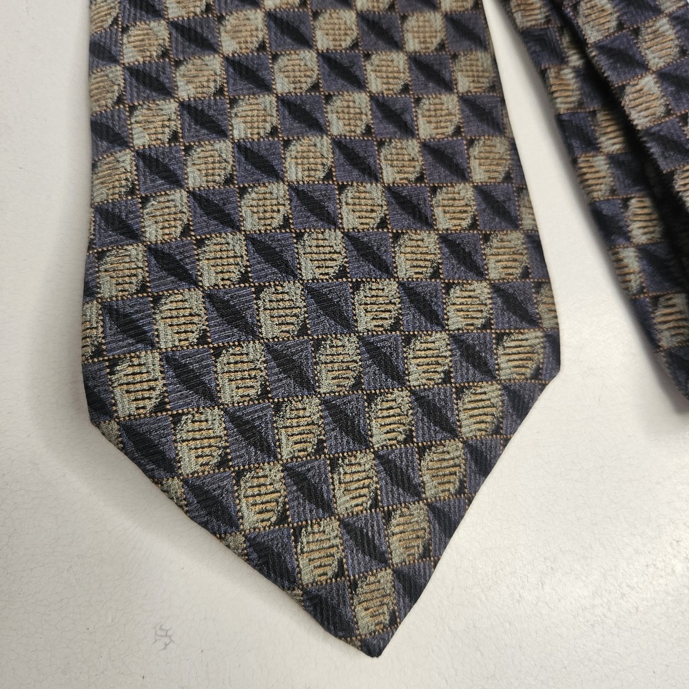 Mulberry Mens Neck‎ Tie Silk Italy Hand Sewn US Made